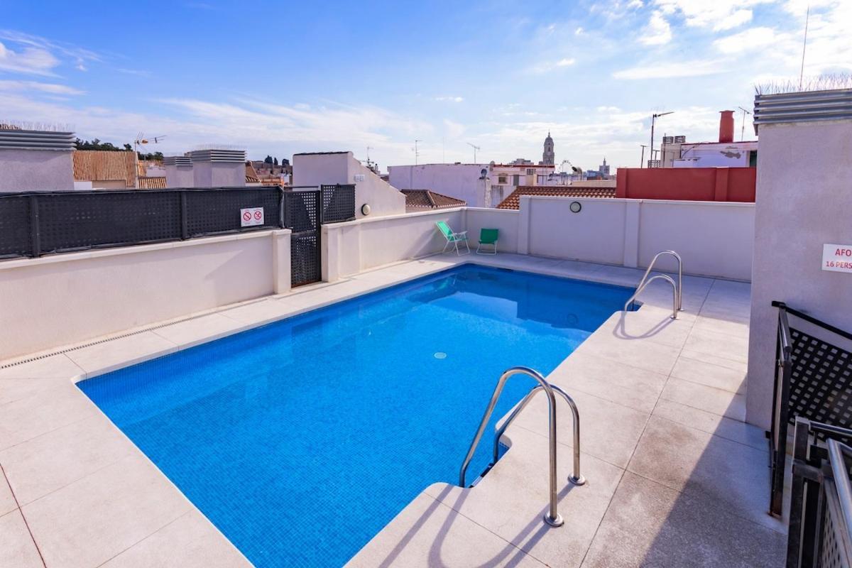 -Malagasunapts- Privateterrace Freeparking Pool Buitenkant foto